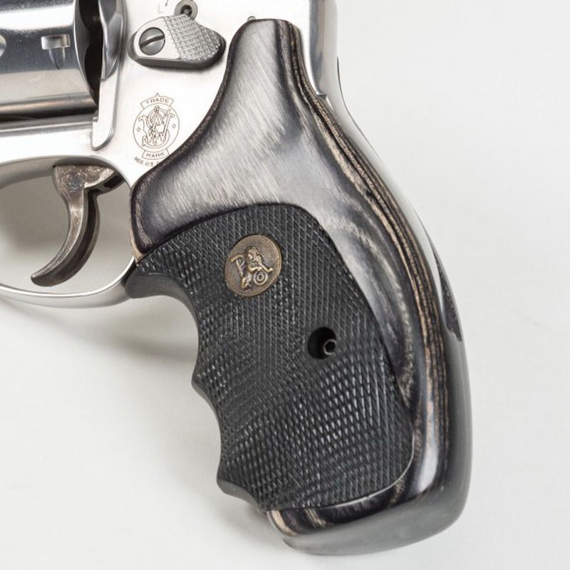 Pachmayr Smith & Wesson K&L Frame Charcoal Silvertone American Legend