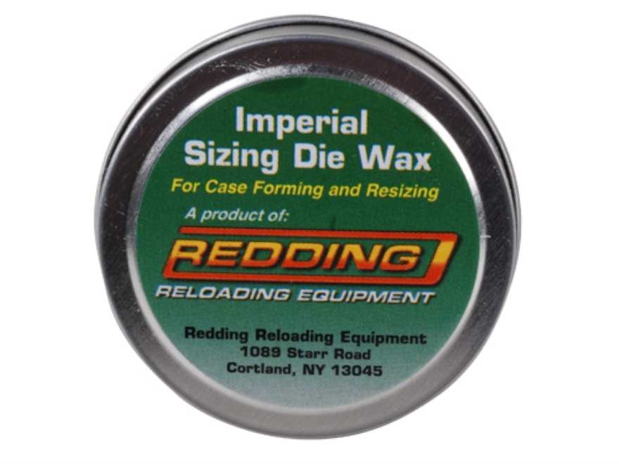 Redding Imperial Sizing Die Wax – 2 Oz – Case Lube For Reloading – #07600