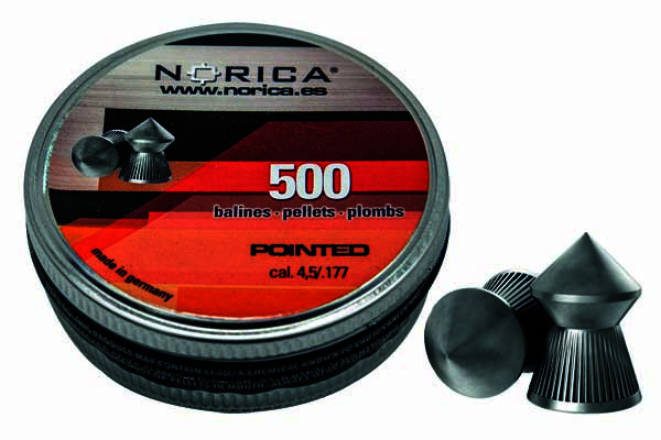 Norica Pointed Pellets .177 - 500 Pack - NOPP177