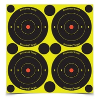 Birchwood Casey Shoot•N•C 3" Bull's-eye, 240 targets 60 Sheet Pack - 34375