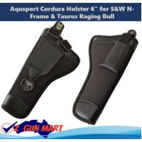 Aqusport Cordura Holster 6" for S&W N-Frame & Taurus Raging Bull Size 18 - 60038