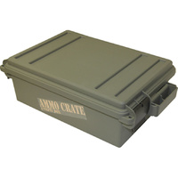 MTM Ammo Crate Polypropylene Army Green 4.5" Deep ACR4-18