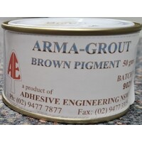 Arma-Grout Rifle Bedding Brown Pigment 50g - ARMAPBN