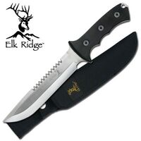 Elk Ridge Full Tang Bowie Sawback Hunting Knife