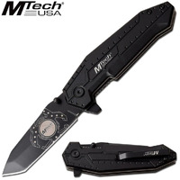 Mtech Tactical Tanto Blade Folding Knife - Ball Bearing Pivot