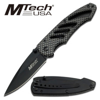 M-Tech USA Carbon Fibre Folding Knife