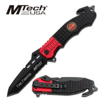 MTech Fire Fighter Folding Knife - K-MT-740FD