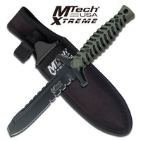 M-Tech USA XTREME Blunt Point Tactical Knife Tactical & Military - MX-8089BGT