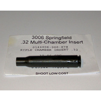 30-06 Rifle to .32 Cal Chamber Insert Barrel Adapter Reducer Sleeve  