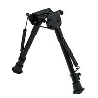 Night Prowler Bipod Fixed 9" to 13" Adjustable Notched Legs - NP9-13FIXED