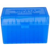 Berry's 50rd Ammo Box Flip-Top 270/30-06  - Blue - SBE410