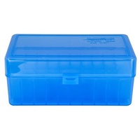 Berry's 50rd Ammo Box Flip-Top WSM, 300 SAUM  - Blue - SBE414