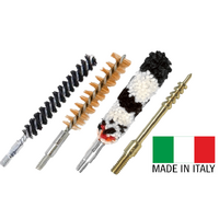 Stil Crin Italian 243 Cal/6mm Rifle Pistol 4 Piece Bore Brush Set (Bronze, Wool, Nylon & Jag)