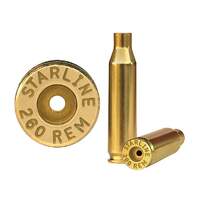 Starline Unprimed Brass Cases - 260 Remington 50 Pack