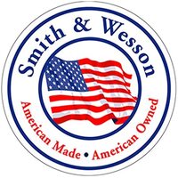 Smith & Wesson American Made/American Owned Decal Signature 4" Decal Sticker