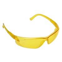 Max-Protection Shooting Glasses with Case Yellow PC Frame and Lens - TD-YL873