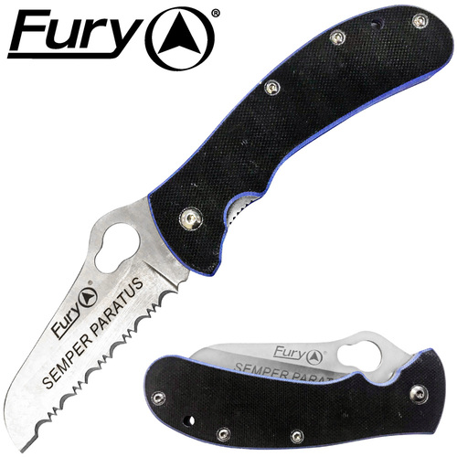 Fury Merlin 'Semper Paratus' Pocket Knife - 10384