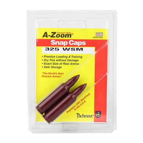 Pachmayr A-Zoom Metal Snap Caps 325 WSM 2 Pack 12207