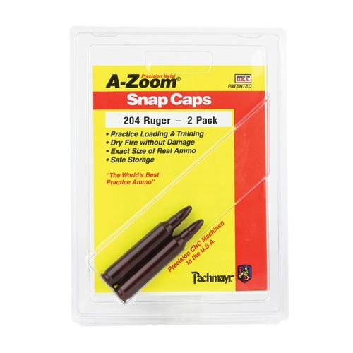 Pachmayr A-Zoom Metal Snap Caps 204 Ruger 2 Pack 12218