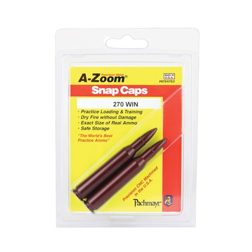 Pachmayr A-Zoom Metal Snap Caps 270 WIN 2 Pack 12224
