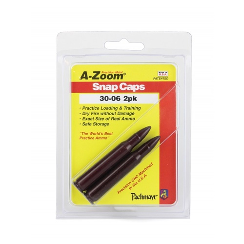 Pachmayr A-Zoom Metal Snap Caps 30-06 Springfield 2 Pack 12227