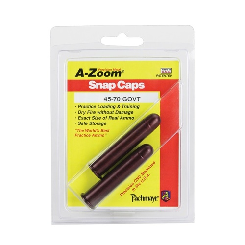 Pachmayr A-Zoom Metal Snap Caps 45-70 Government 2 Pack 12231