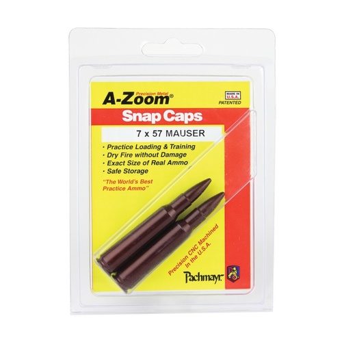 Pachmayr A-Zoom Metal Snap Caps 7x57 2 Pack 12232