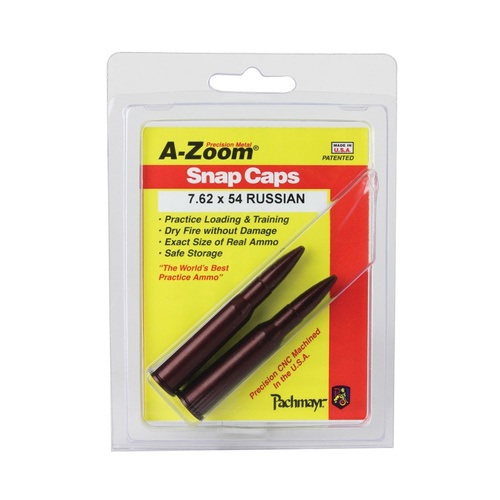Pachmayr A-Zoom Metal Snap Caps 7.62x54R 2 Pack 12233
