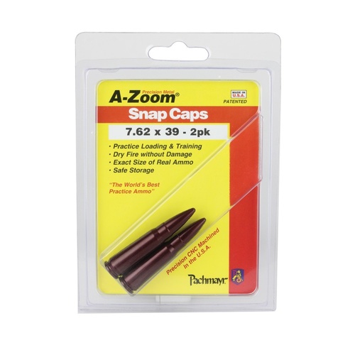 Pachmayr A-Zoom Metal Snap Caps 7.62x39 2 Pack 12234