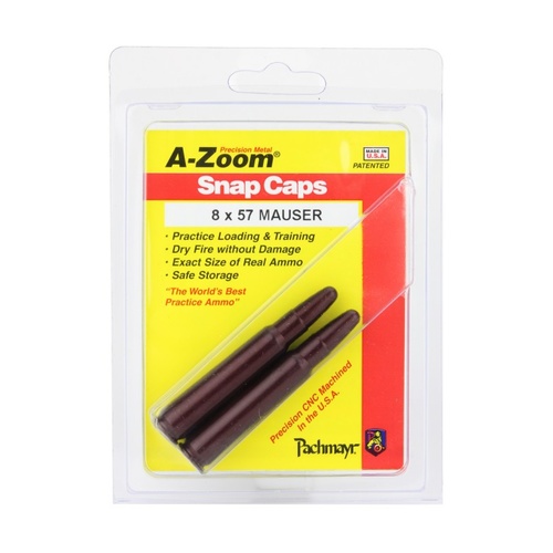 Pachmayr A-Zoom Metal Snap Caps 8x57 JS 2 Pack 12235