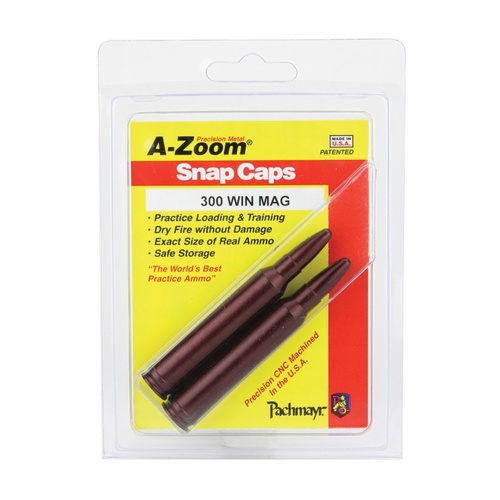 Pachmayr A-Zoom Metal Snap Caps 300 Win Mag 2 Pack 12237