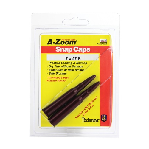 Pachmayr A-Zoom Metal Snap Caps 7x57R 2 Pack 12241