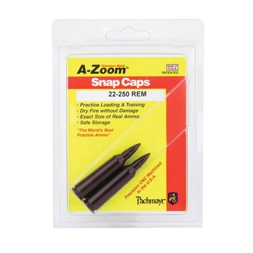 Pachmayr A-Zoom Metal Snap Caps 22-250 Remington 2 Pack 12254