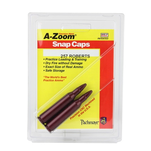 Pachmayr A-Zoom Metal Snap Caps 257 Roberts 2 Pack 12258