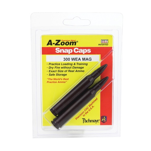 Pachmayr A-Zoom Metal Snap Caps 300 Weatherby 2 Pack 12284