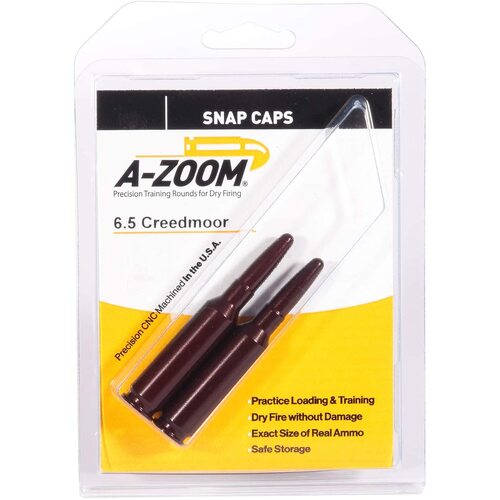 Pachmayr A-Zoom Metal Snap Caps 6.5 Creedmoor 2 Pack 12300