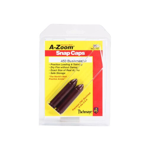 Pachmayr A-Zoom Metal Snap Caps 450 Bushmaster 2 Pack 12303