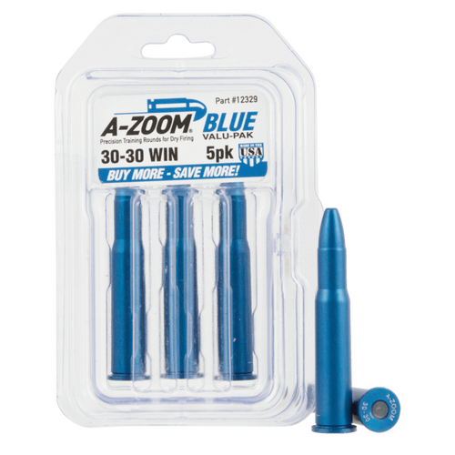 A-Zoom Blue Value Pack 30-30 Win Snap Caps - 5 Pk 12329