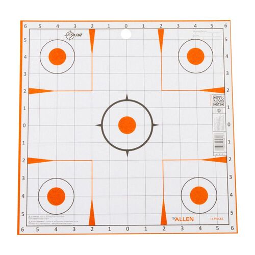 Allen EZ Aim® 12" Paper Sight in Target 13 Sheet Pack