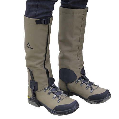 Manitoba Bluff Gaiters Dark Khaki - Large - 161025-L