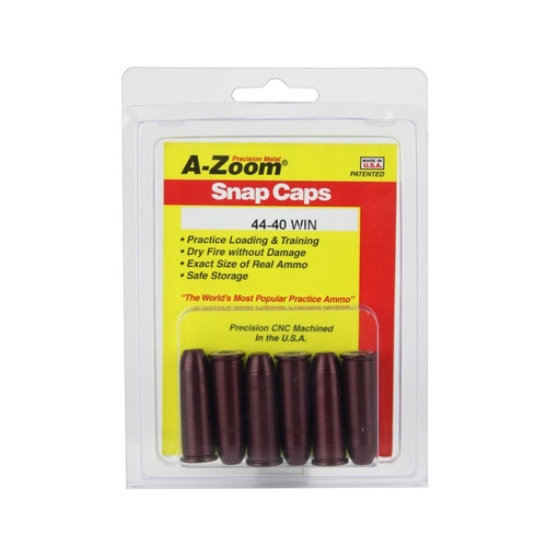 Pachmayr A-Zoom Metal Snap Caps 44-40 Winchester  6 Pack 16123
