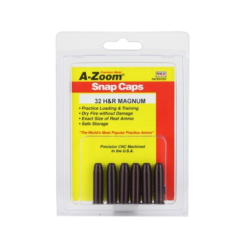Pachmayr A-Zoom Metal Snap Caps 32 H&R 6 Pack 16137