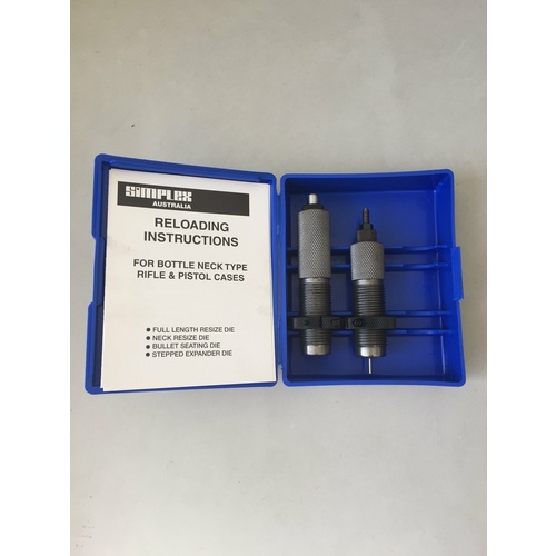 Simplex Master 2 Die Rifle Neck Size & Seat Die Set 257 Weatherby Magnum