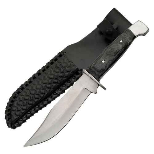 Skinner Bowie Knife (24cm) with Leather Sheath - 203204