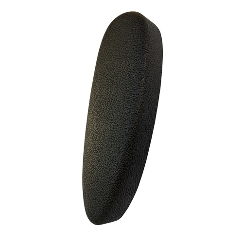 Cervellati Microcell Leather Effect Recoil Pad 23mm Thick - 80mm Hole Space - Black - 214441-B