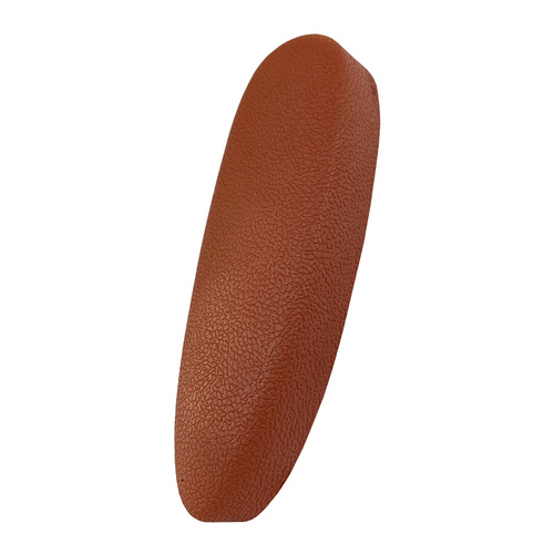 Cervellati Microcell Leather Effect Recoil Pad 23mm Thick - 80mm Hole Space - Red - 214441-RB