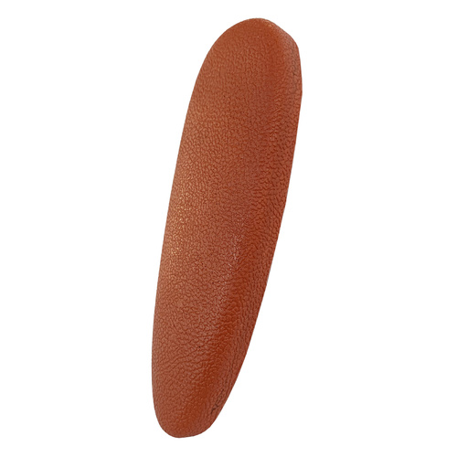 Cervellati Microcell Leather Effect Recoil Pad 15mm Thick - 80mm Hole Space - Red - 214442-RB