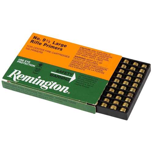 Remington No. 9 1/2 Large Rifle Primers - 100 Pack - 22608
