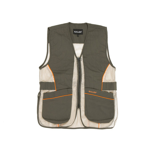 Allen Ace Shooting Vest, Shoulder Pad R or L, Oliv Green, Size XL/XXL, 22612