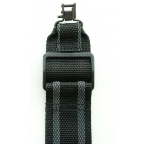 Boonie Packer 2+2 Gun Sling with Blued Swivels - 2" Clingstrips Safety Lock - 22QSW